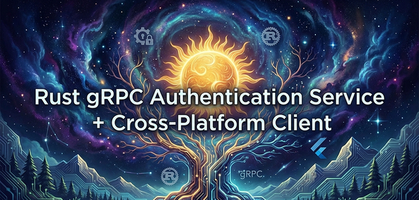 Rust gRPC authentication service + cross-platform client